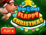 Play Atom & Quark: Flappy Christmas